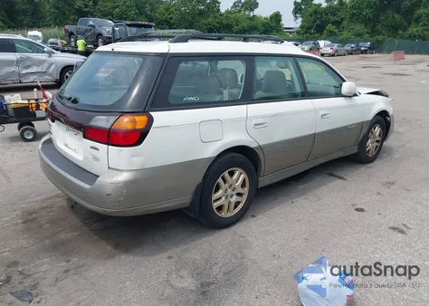 2001 Subaru Outback Limited из США, поврежденный, VIN 4S3BH686517602205